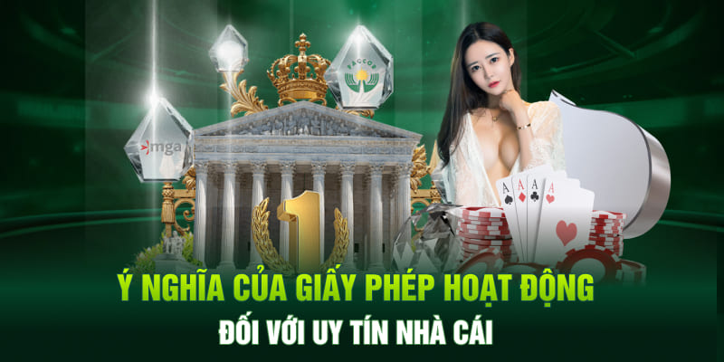 Ý nghĩa của giấy phép hoạt động đối với sự uy tín của nhà cái